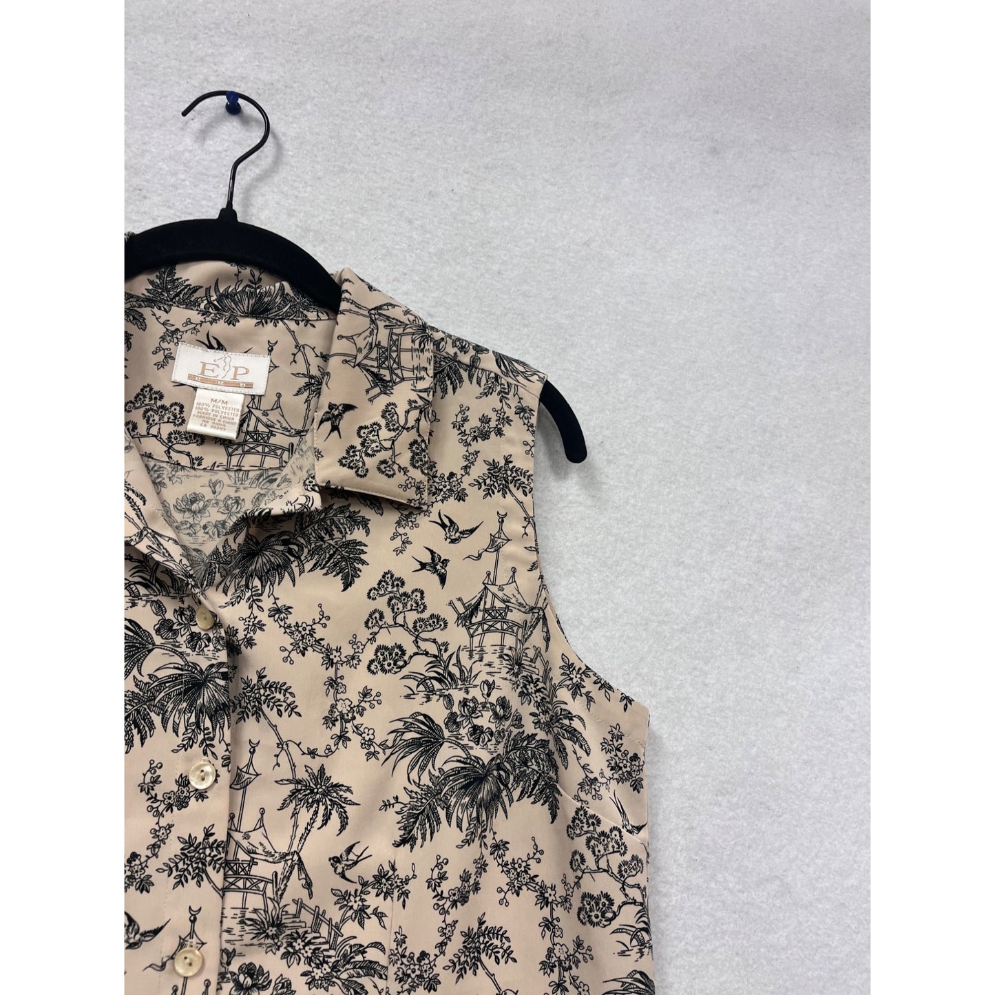 E.P. Pro Sleeveless Blouse M #471A