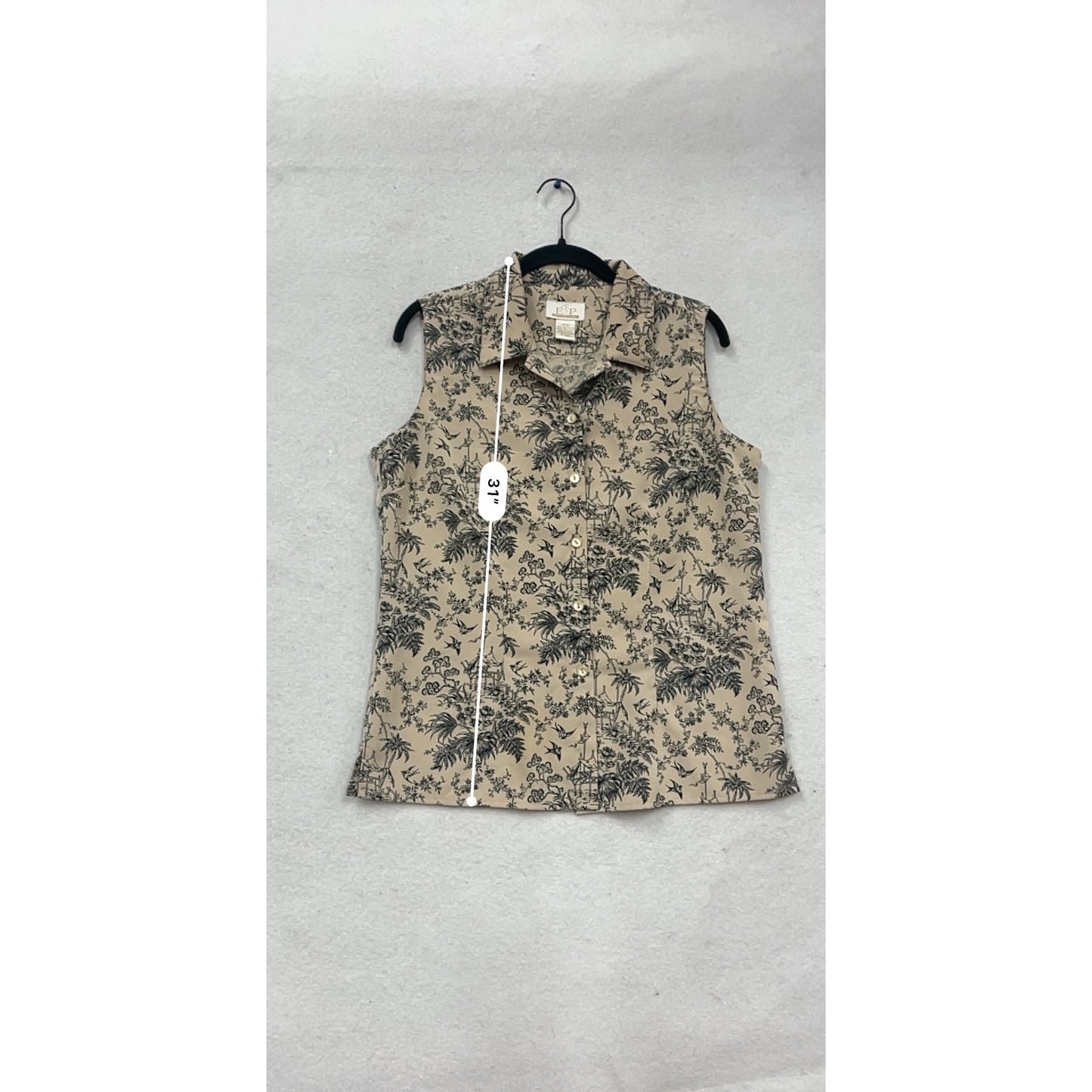 E.P. Pro Sleeveless Blouse M #471A