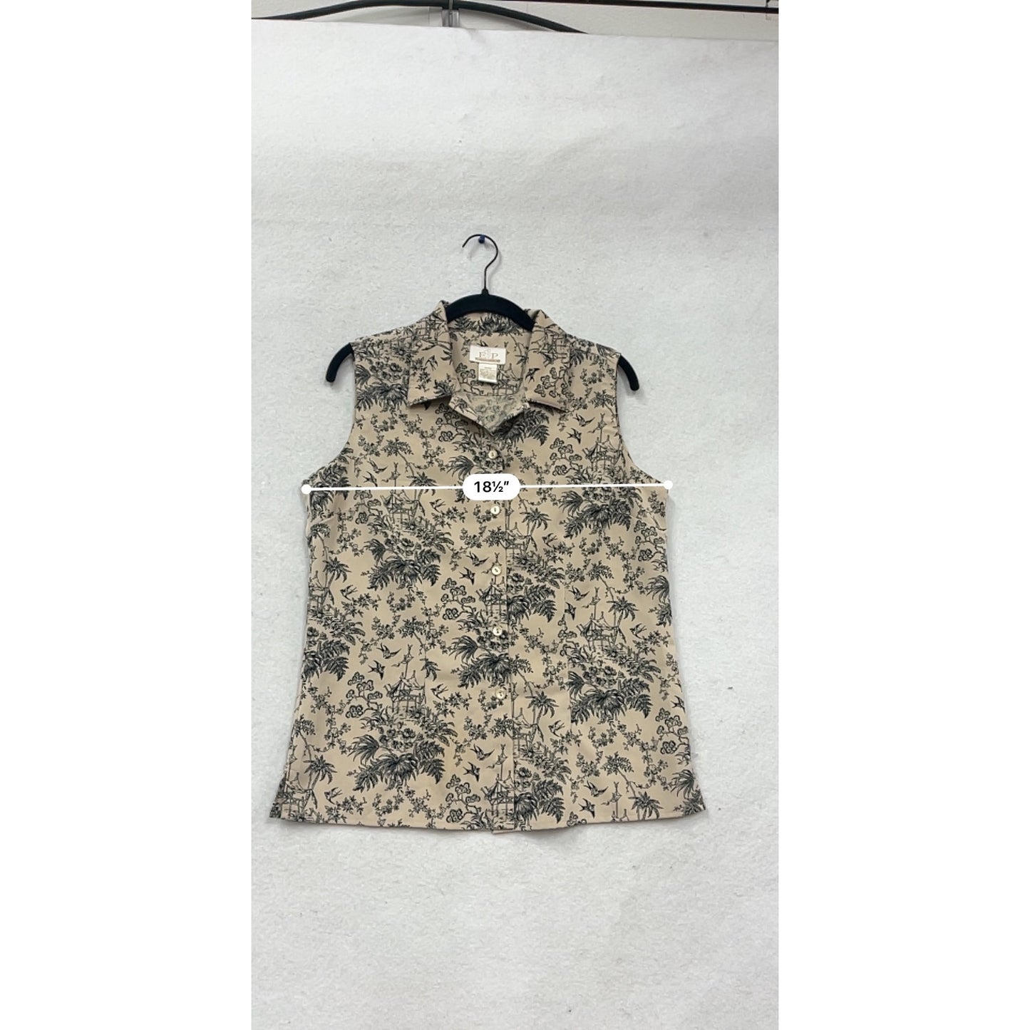 E.P. Pro Sleeveless Blouse M #471A