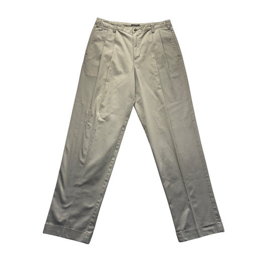 Dockers Mens Classic Fit Khaki Cotton Pants W34 L34  #7783
