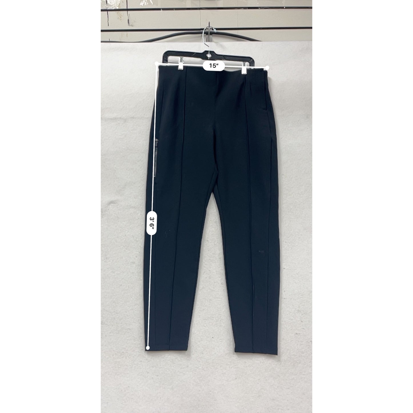 Athleta Size 16 Black High-Waist Ankle Pants #221A