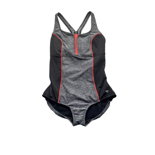 Speedo Womens Athletic One-Piece Swimsuit Size 12 #7810