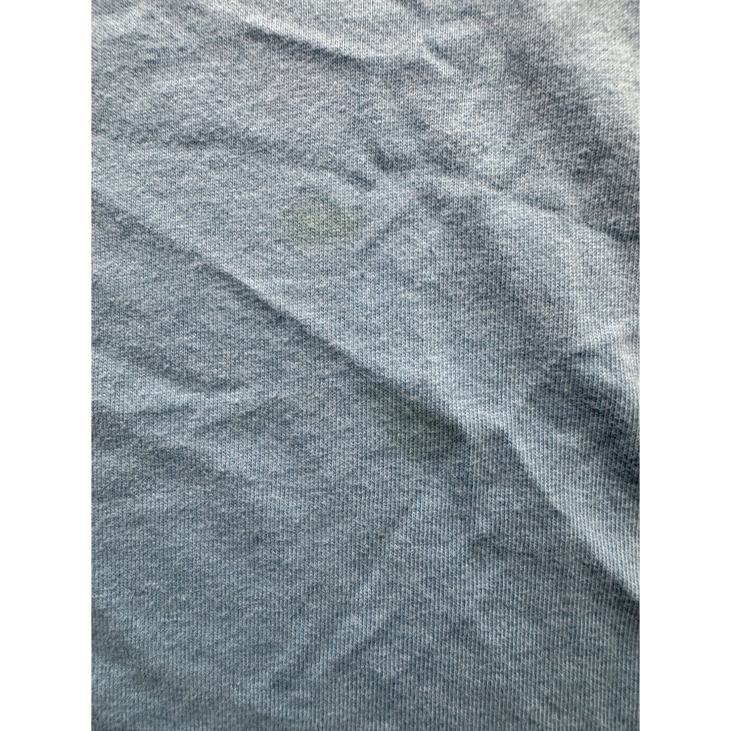 Houston White Blue Graphic Tee With Floral "W" Design 100% Cotton Size L #9314