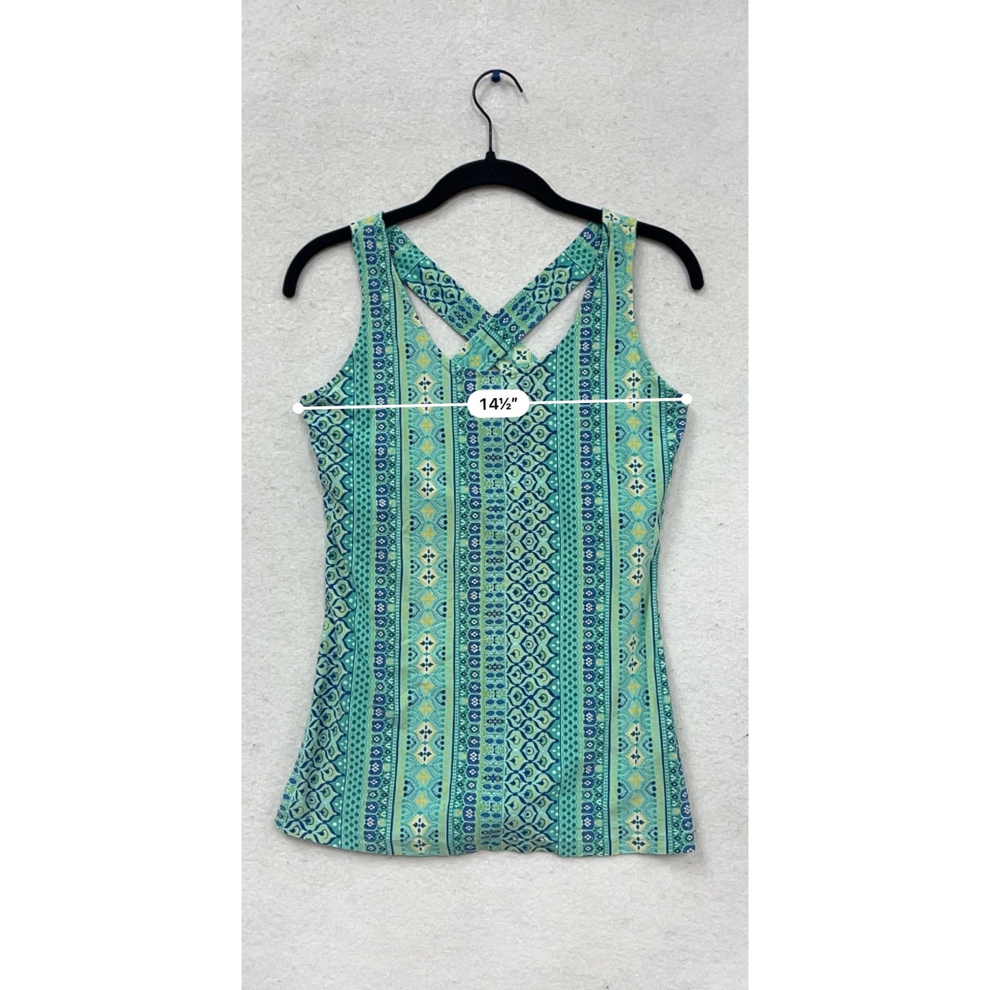 Kuhl Sleeveless Crisscross Back Tank Top M #492A