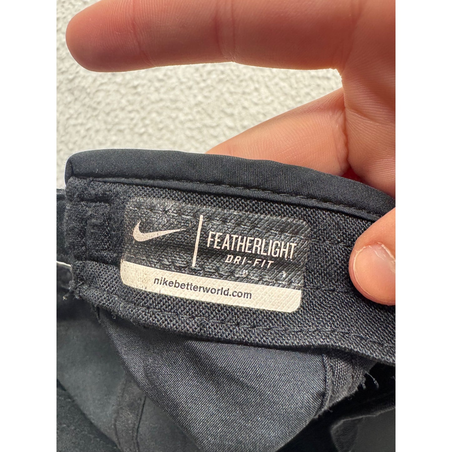 Nike Dri-Fit Black Featherlight Cap #7890