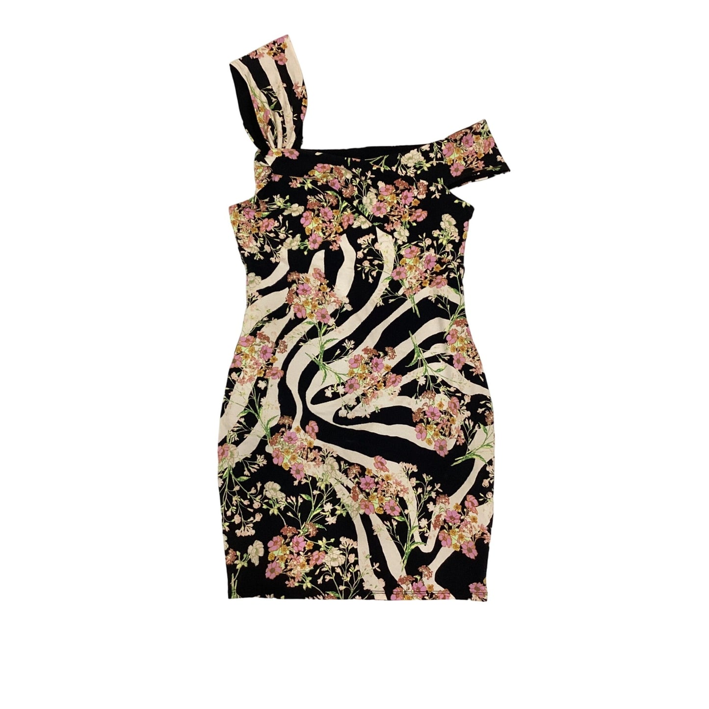 Guess Zebra print floral Mini Dress