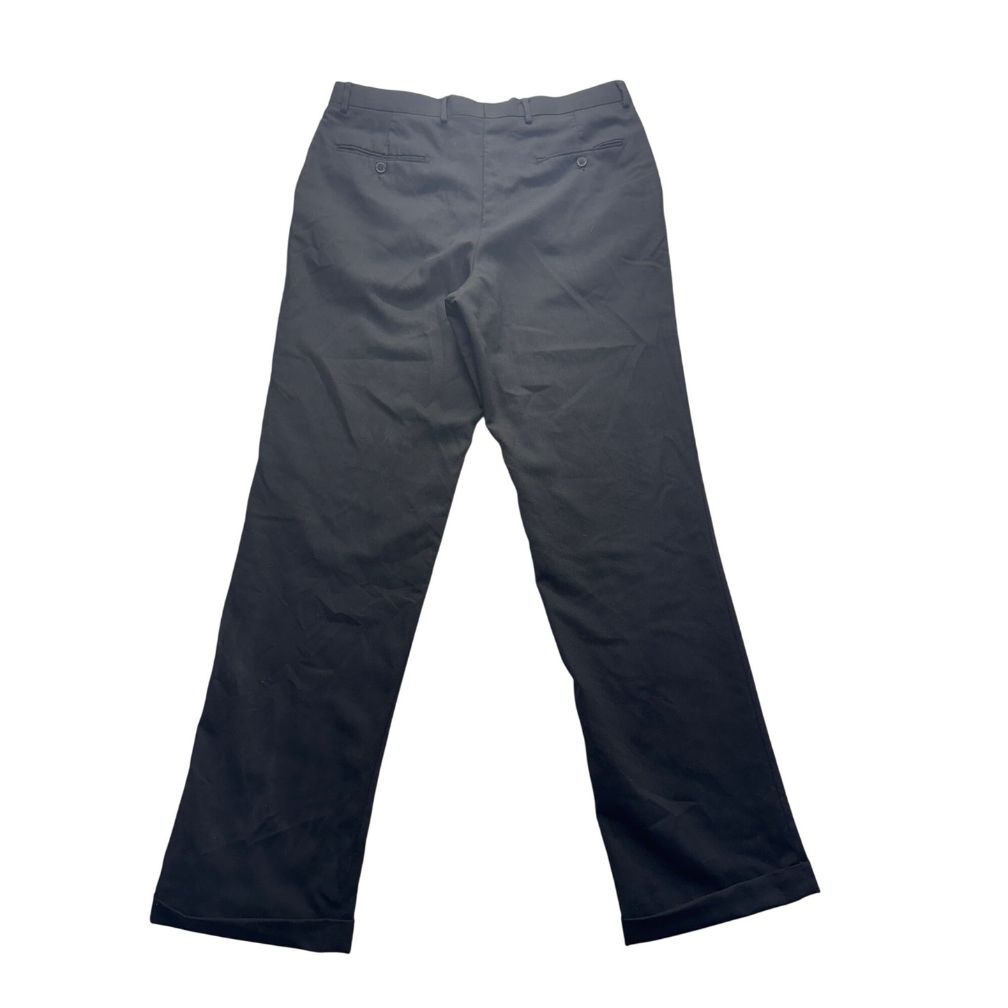 Cosani Black Dress Pants Tailored Clothing #7910