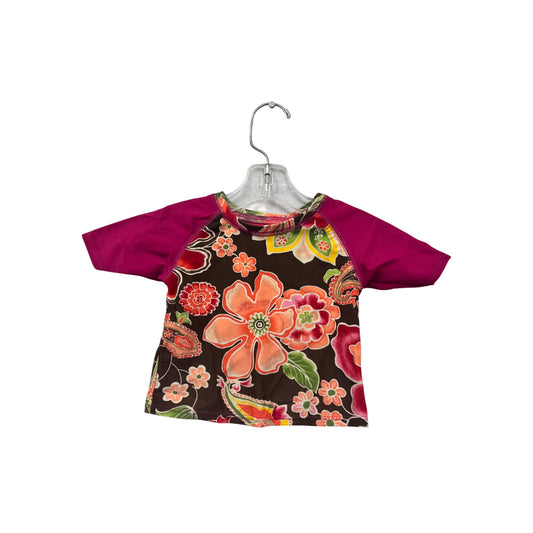 Old Navy Baby Floral Swim Top 12-18M #6883
