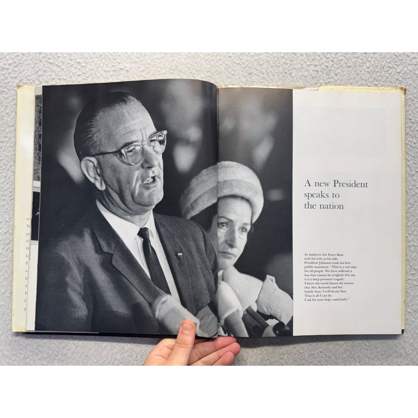 Four Days: Historical Record Of President Kennedys Death Hardcover Book 437B