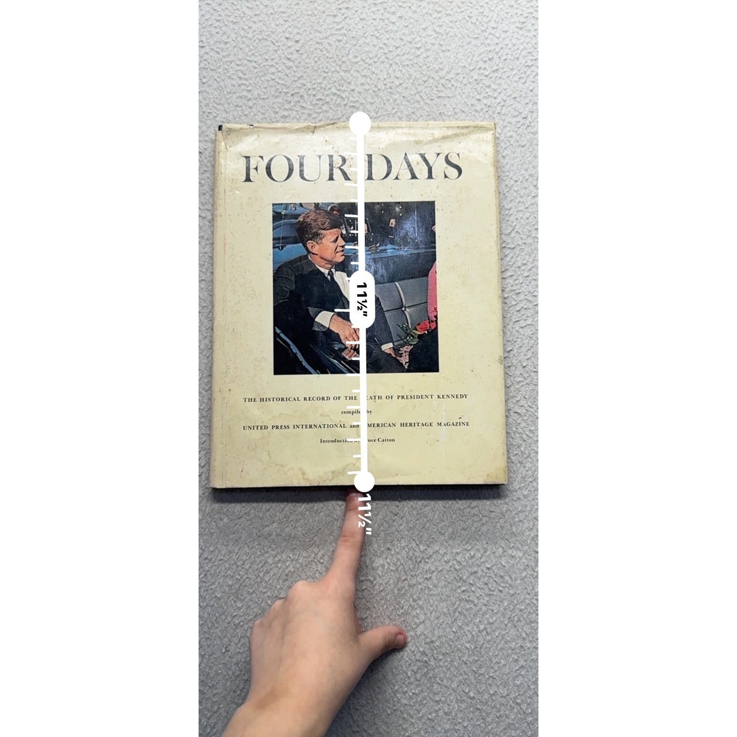 Four Days: Historical Record Of President Kennedys Death Hardcover Book 437B
