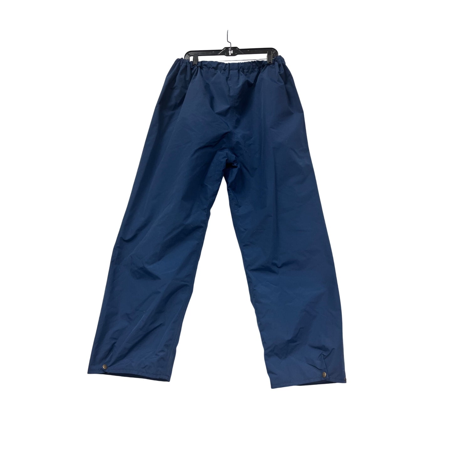 Cabelas Gore-Tex Navy Blue Rain Pants Size L Made In USA #839A