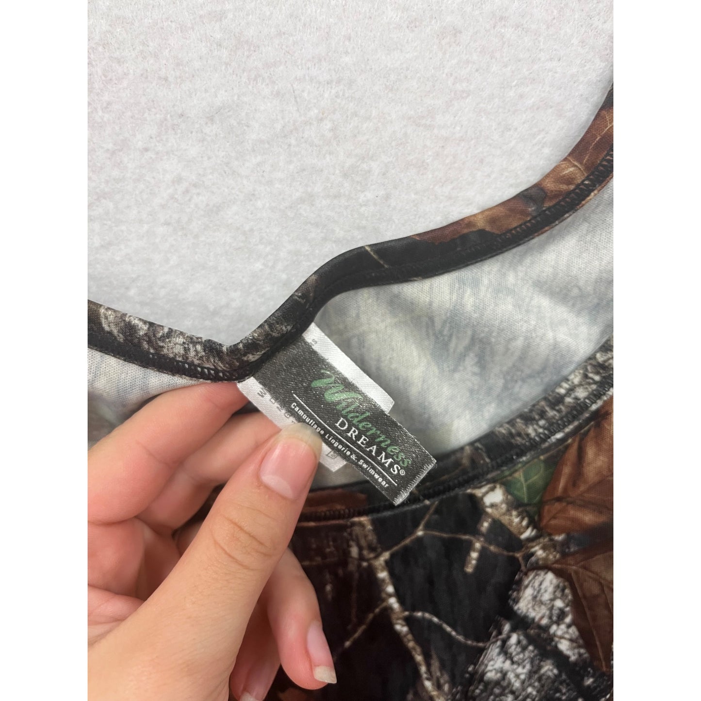 Tank Top Camouflage Print By Wilderness Dreams #96A