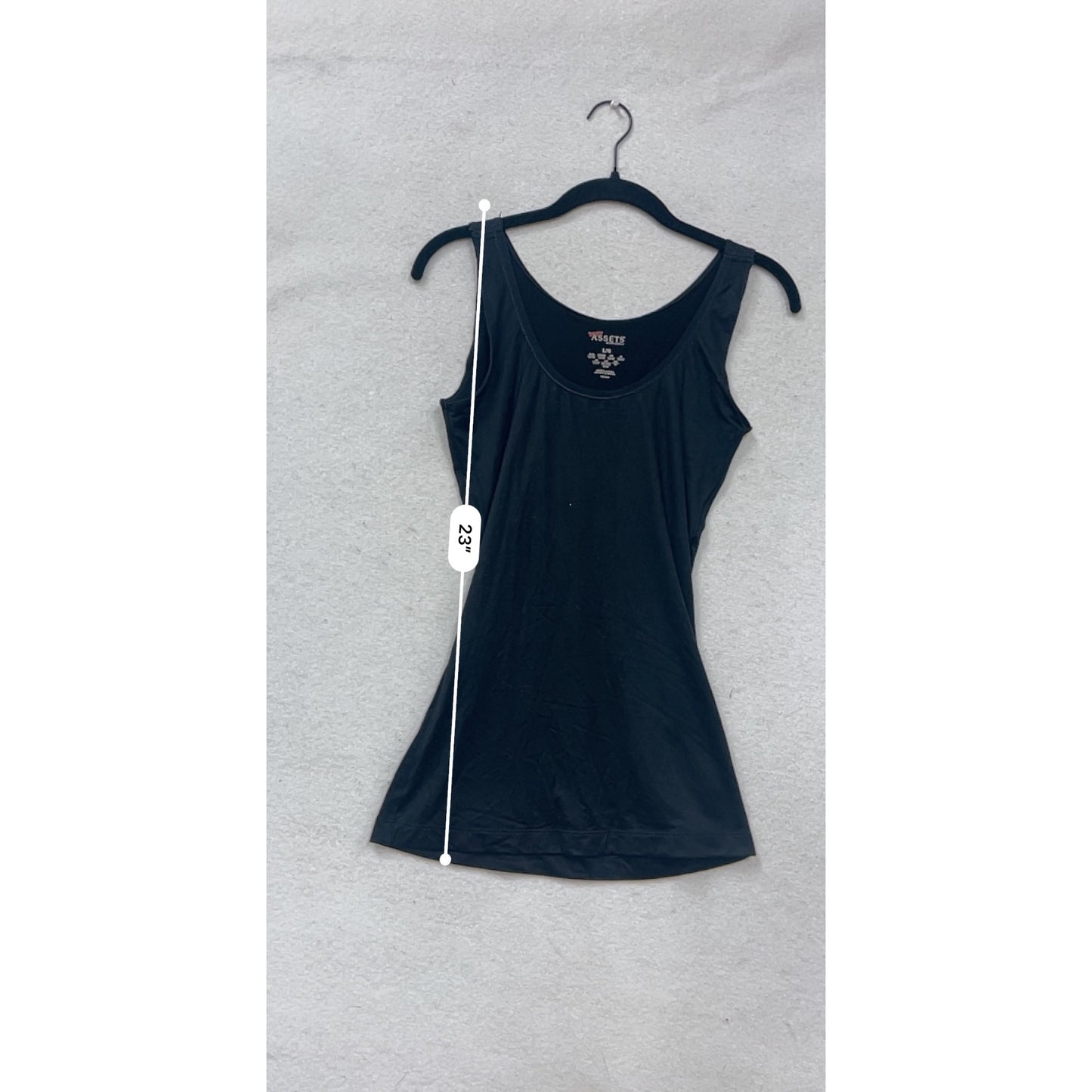 Assets By Spanx Shaping Tank Top Black Size L #287A