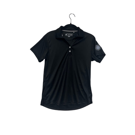 Bermuda Sands Mens Black Polo Shirt S Short Sleeve #8413