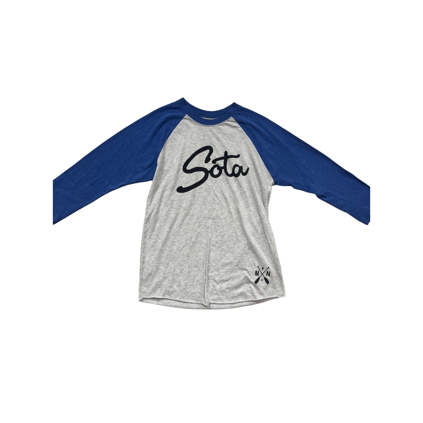 Sota Clothing Raglan Baseball Tee Shirt Small #285A