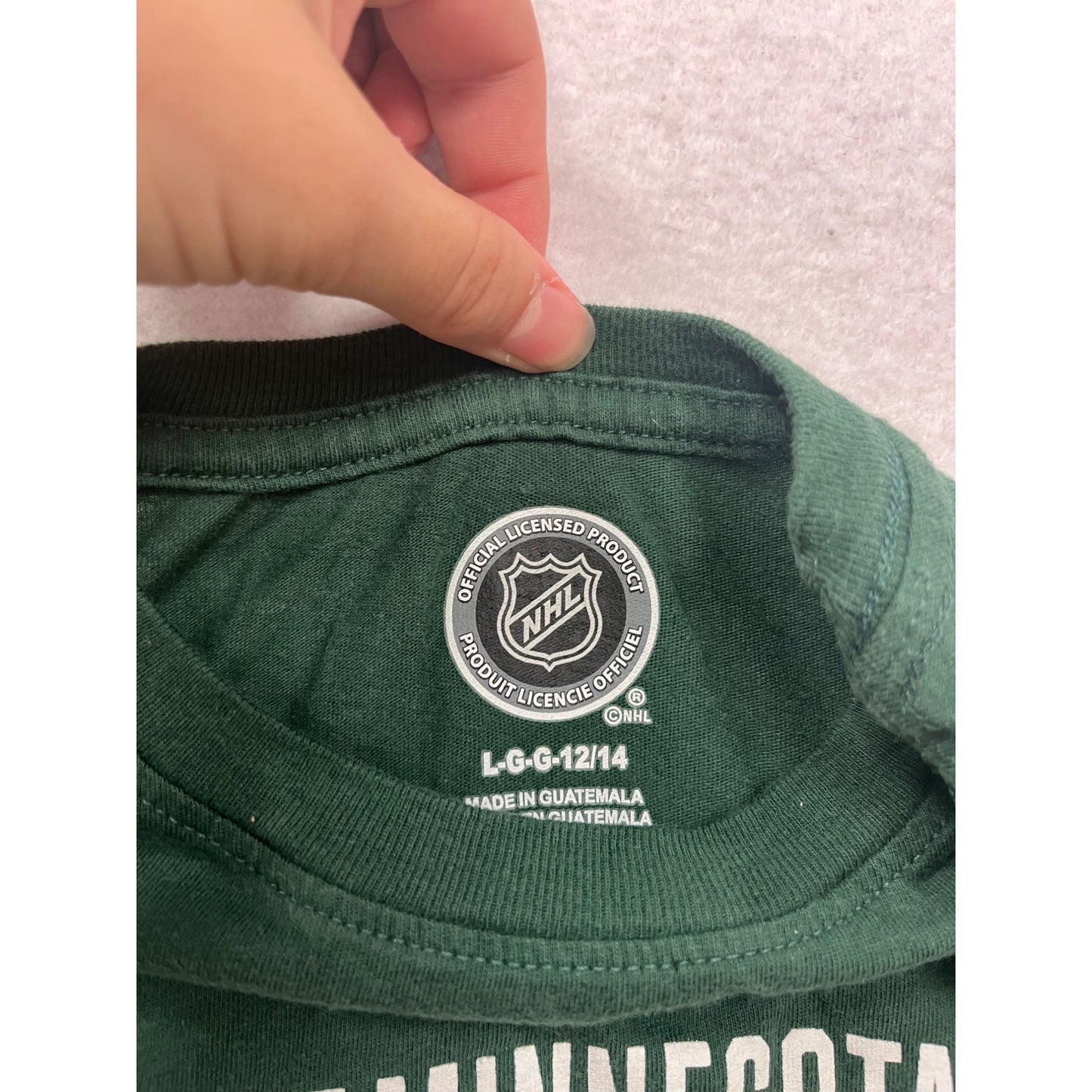 Minnesota Wild NHL Long Sleeve Shirt L #675A