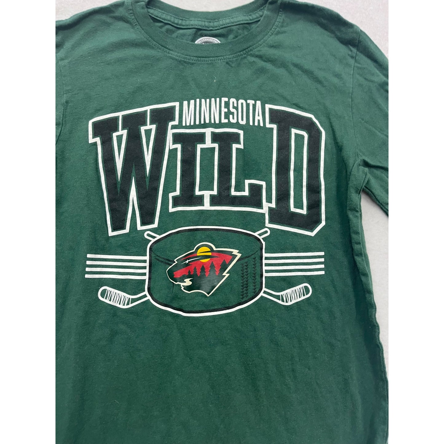 Minnesota Wild NHL Long Sleeve Shirt L #675A