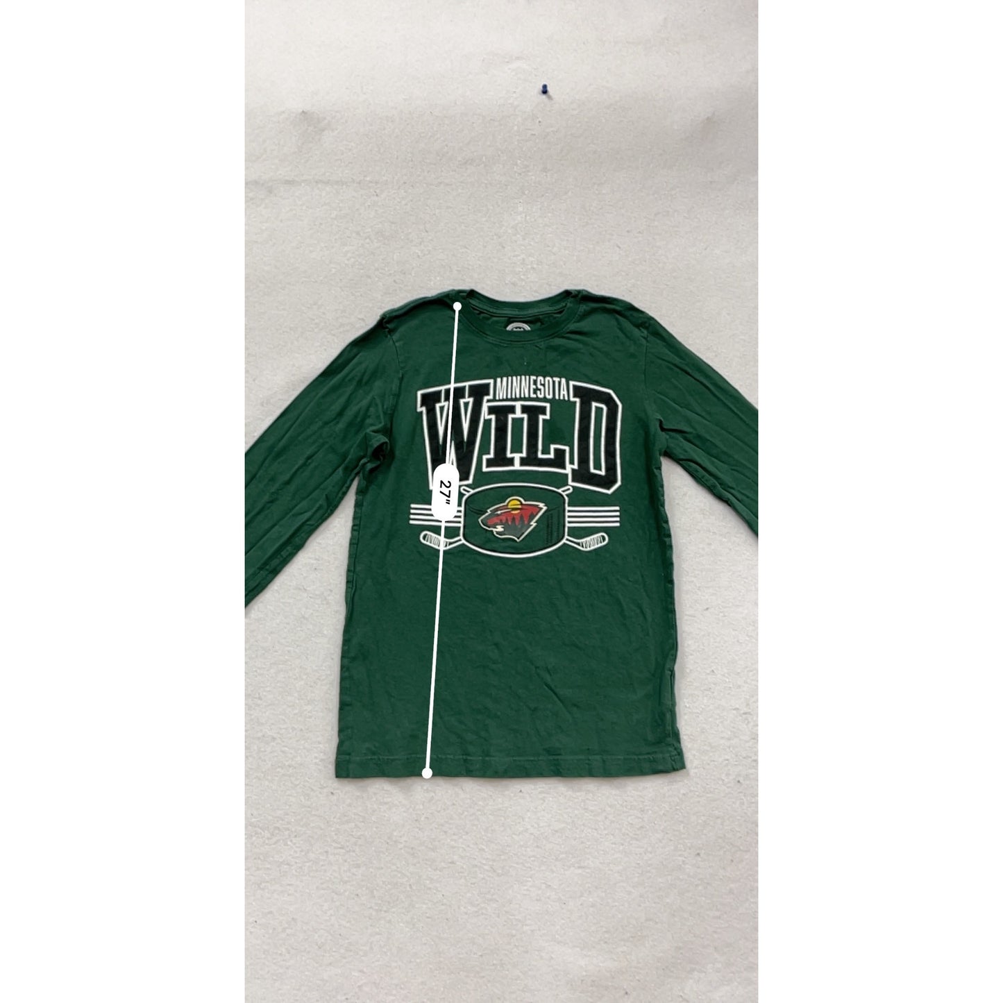 Minnesota Wild NHL Long Sleeve Shirt L #675A