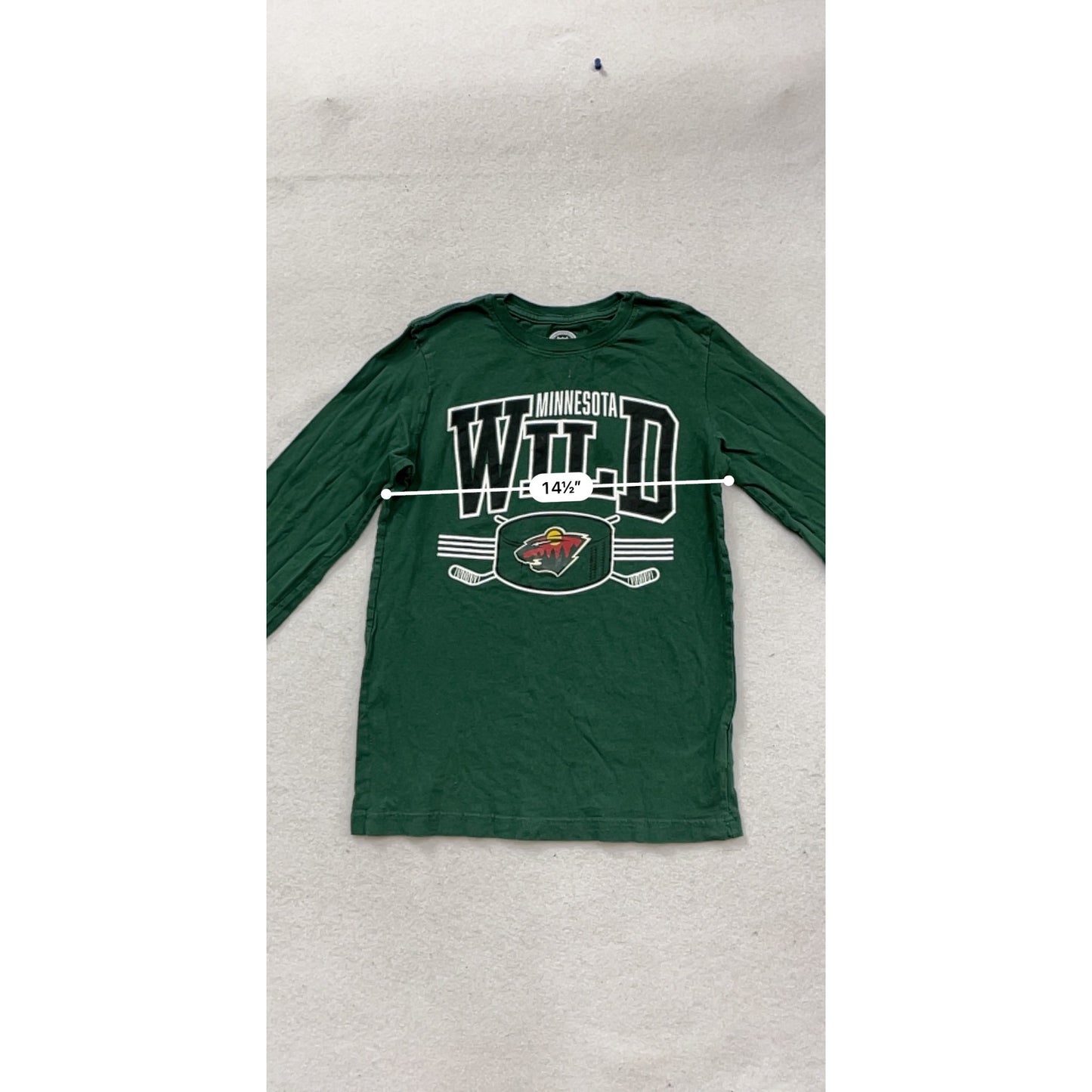 Minnesota Wild NHL Long Sleeve Shirt L #675A