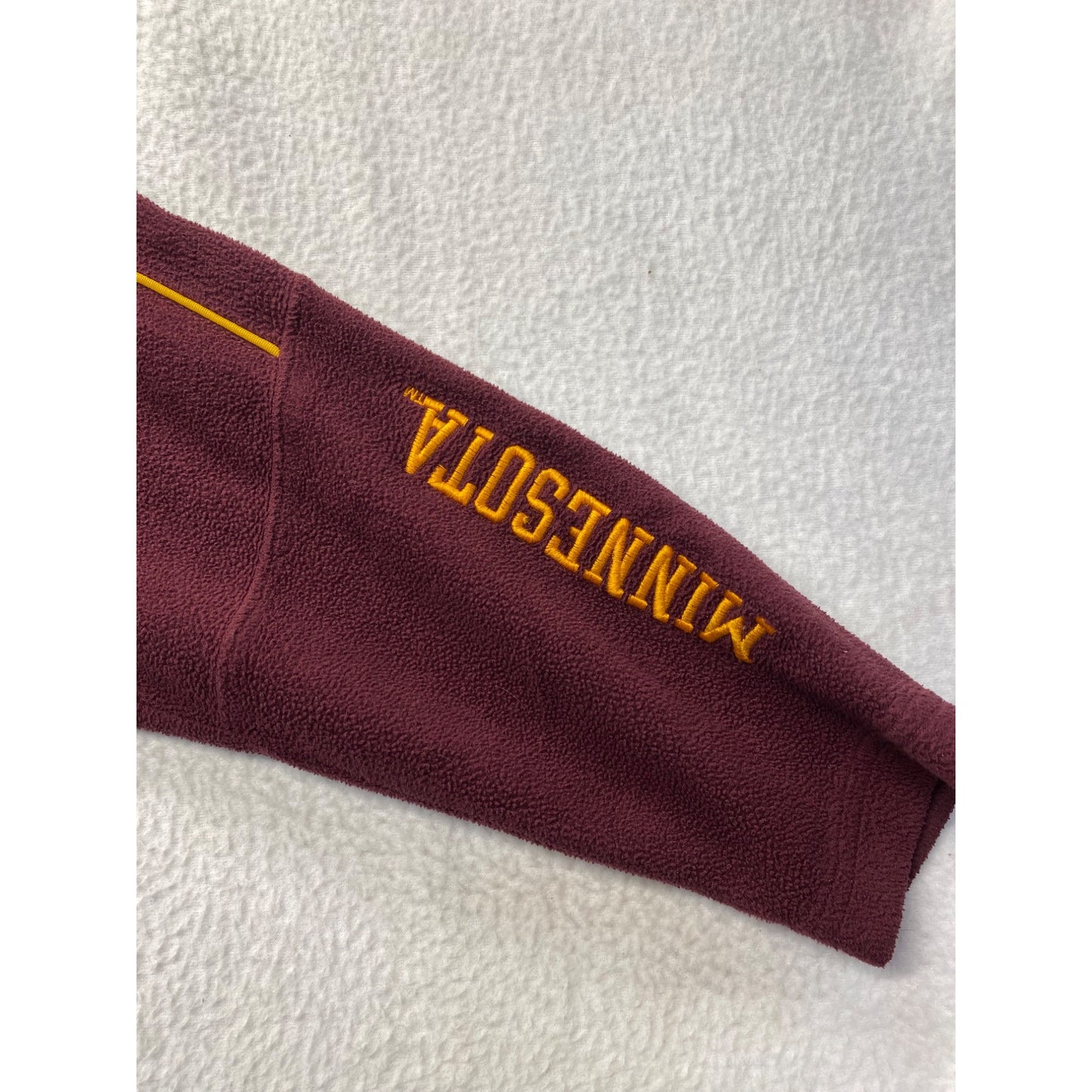 Nike Minnesota Golden Gophers Youth Medium Maroon 1/4 Zip Pullover #7293