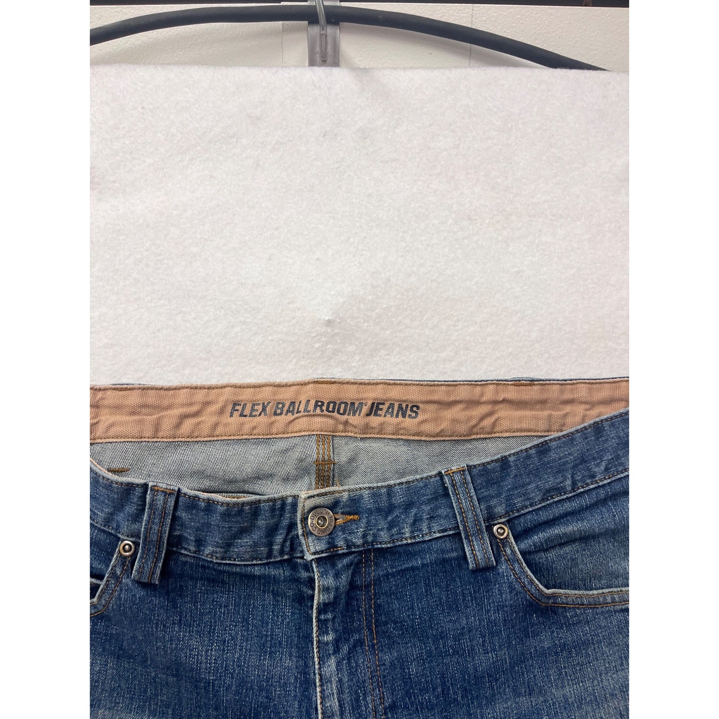 Duluth Trading Flex Ballroom Jeans 40x34 Relaxed Fit Denim #283A