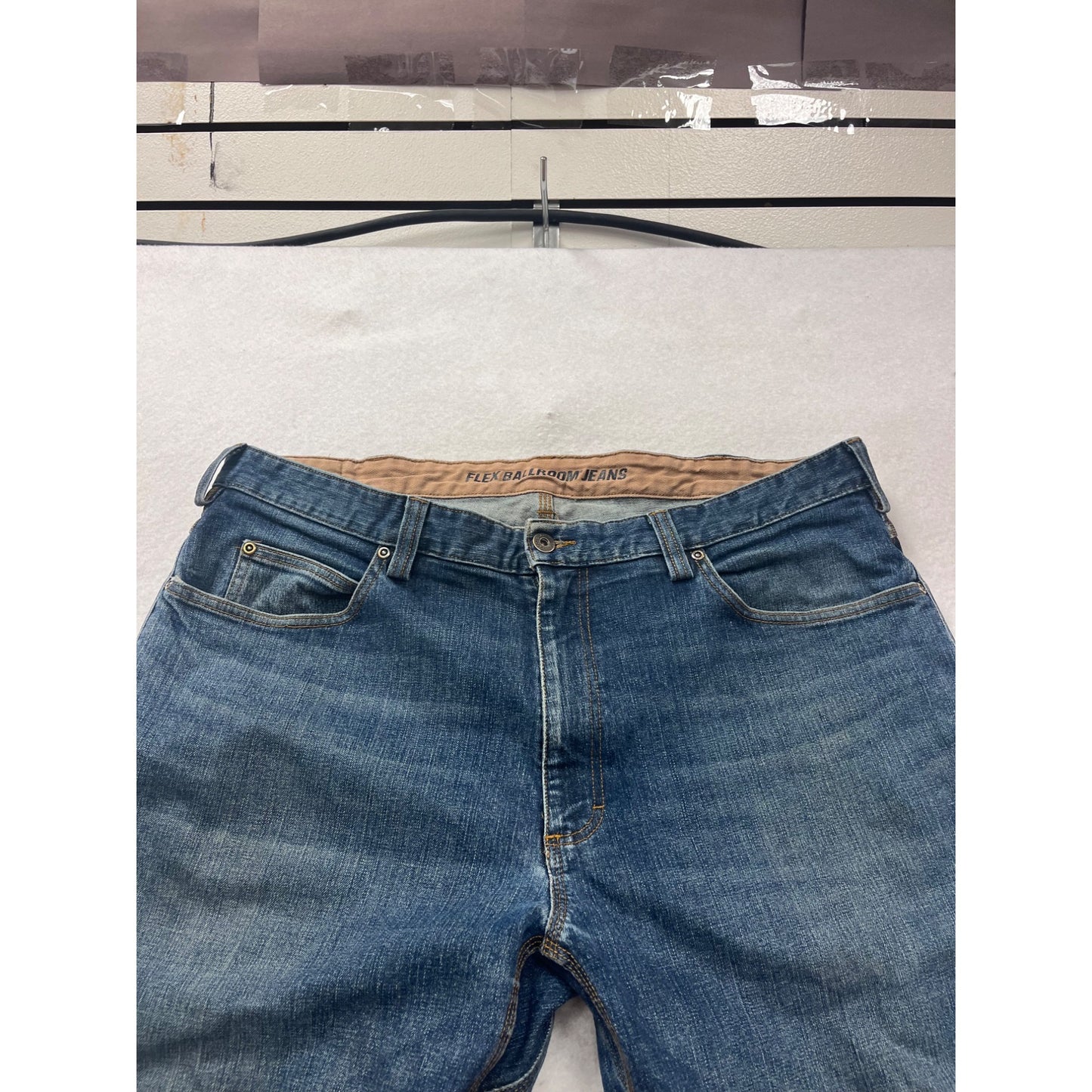 Duluth Trading Flex Ballroom Jeans 40x34 Relaxed Fit Denim #283A