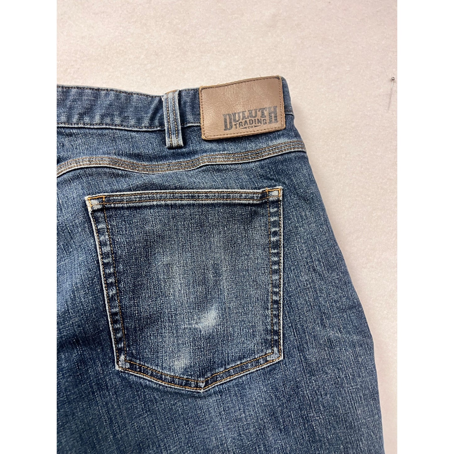 Duluth Trading Flex Ballroom Jeans 40x34 Relaxed Fit Denim #283A