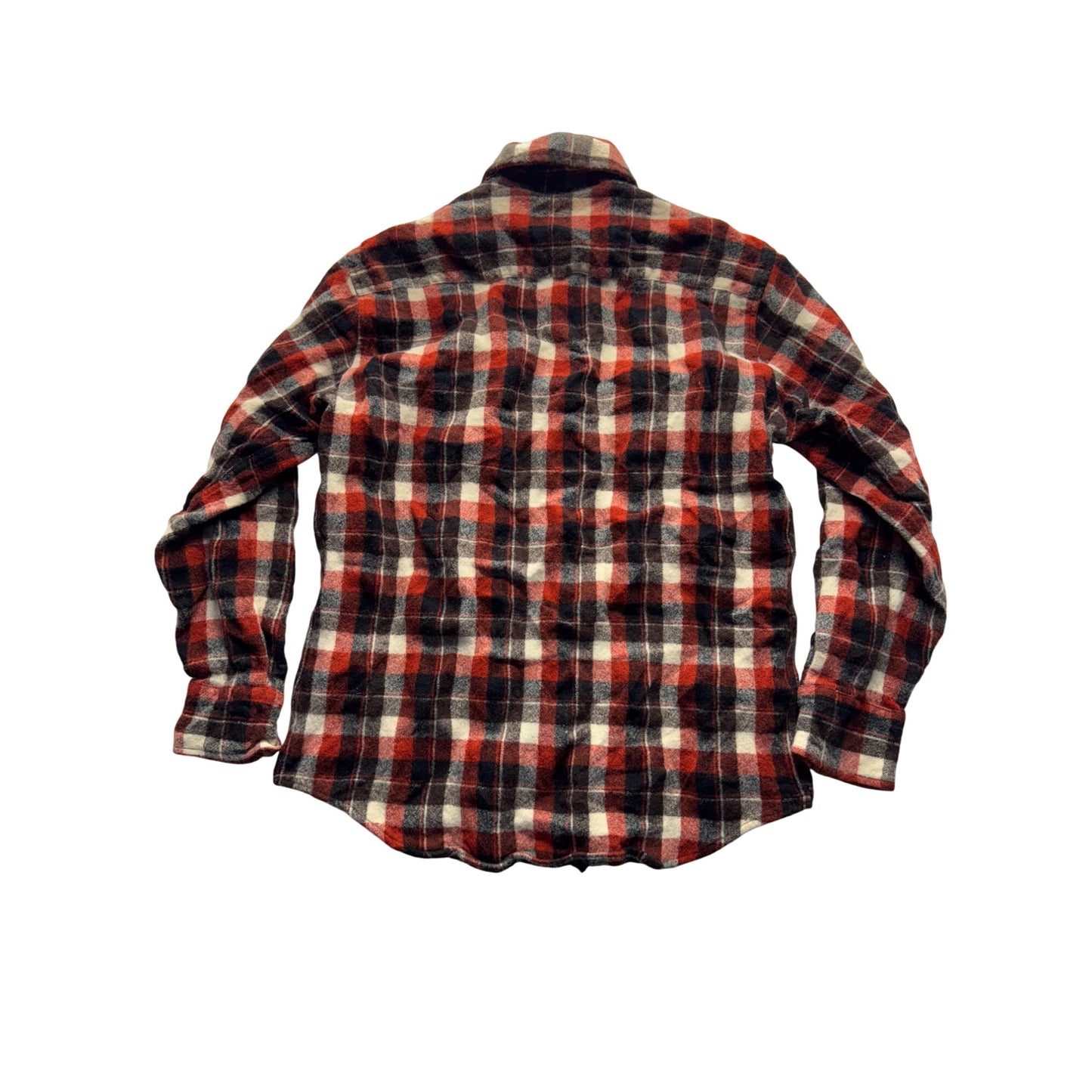 St Johns Bay Plaid Flannel Shirt Button-Down Long Sleeve 253B