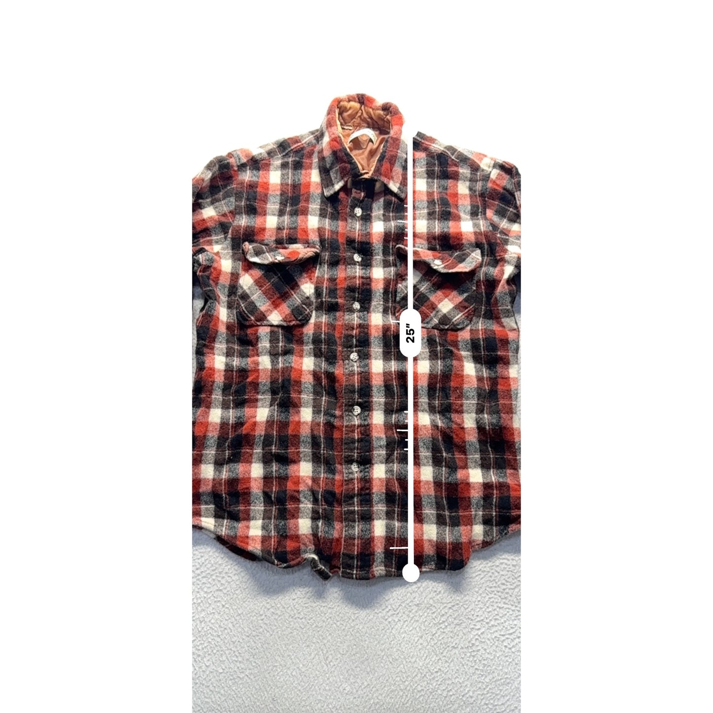 St Johns Bay Plaid Flannel Shirt Button-Down Long Sleeve 253B