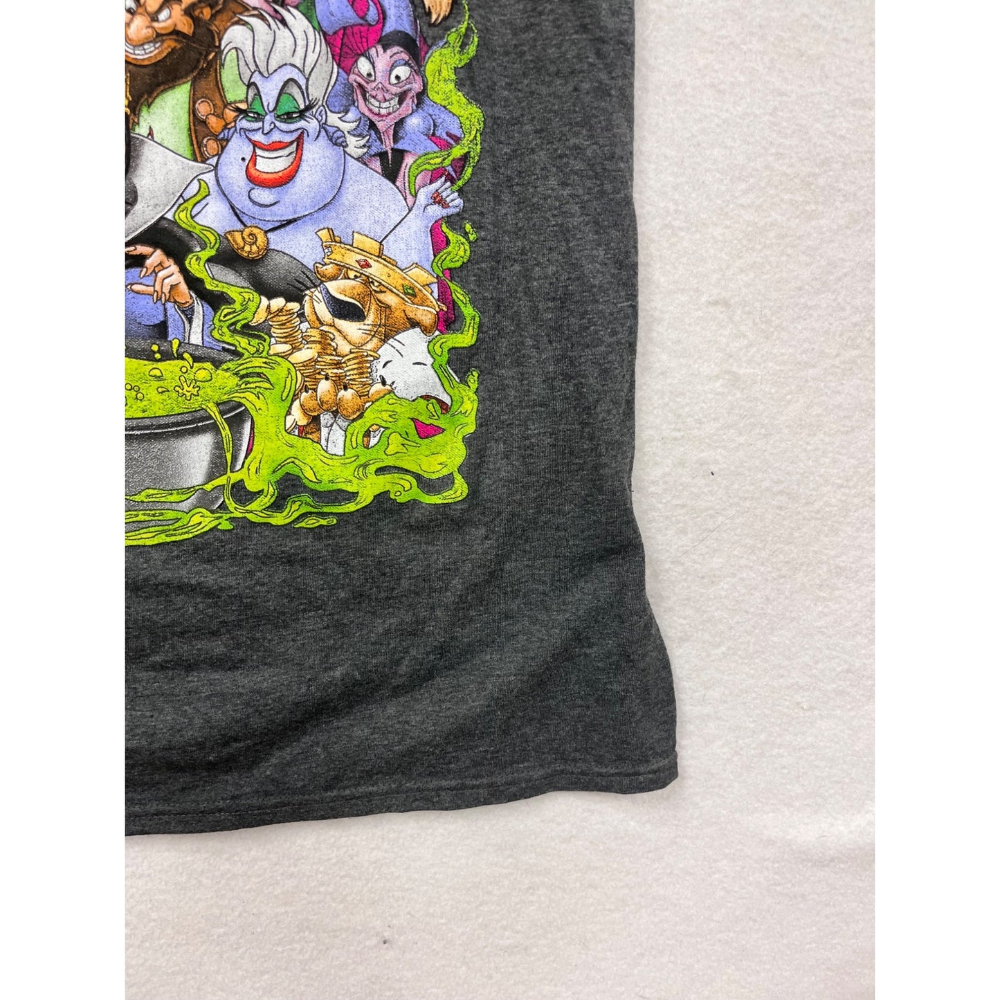 Disney Villains Graphic T-Shirt Unisex S #8265