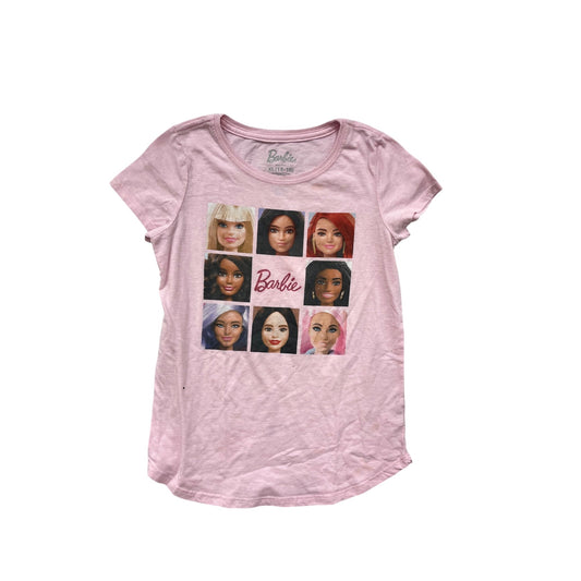 Barbie Girls Pink Graphic T-Shirt XL (14-16) #8992