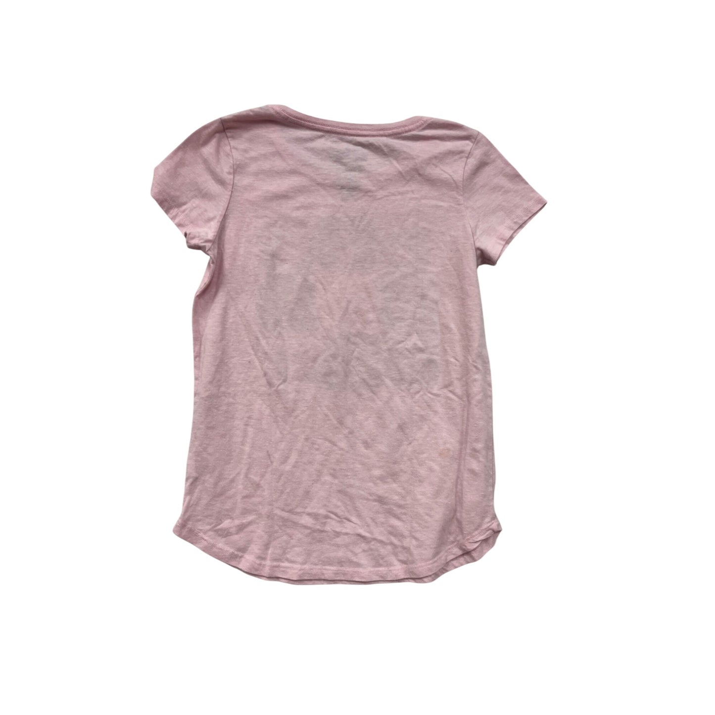 Barbie Girls Pink Graphic T-Shirt XL (14-16) #8992