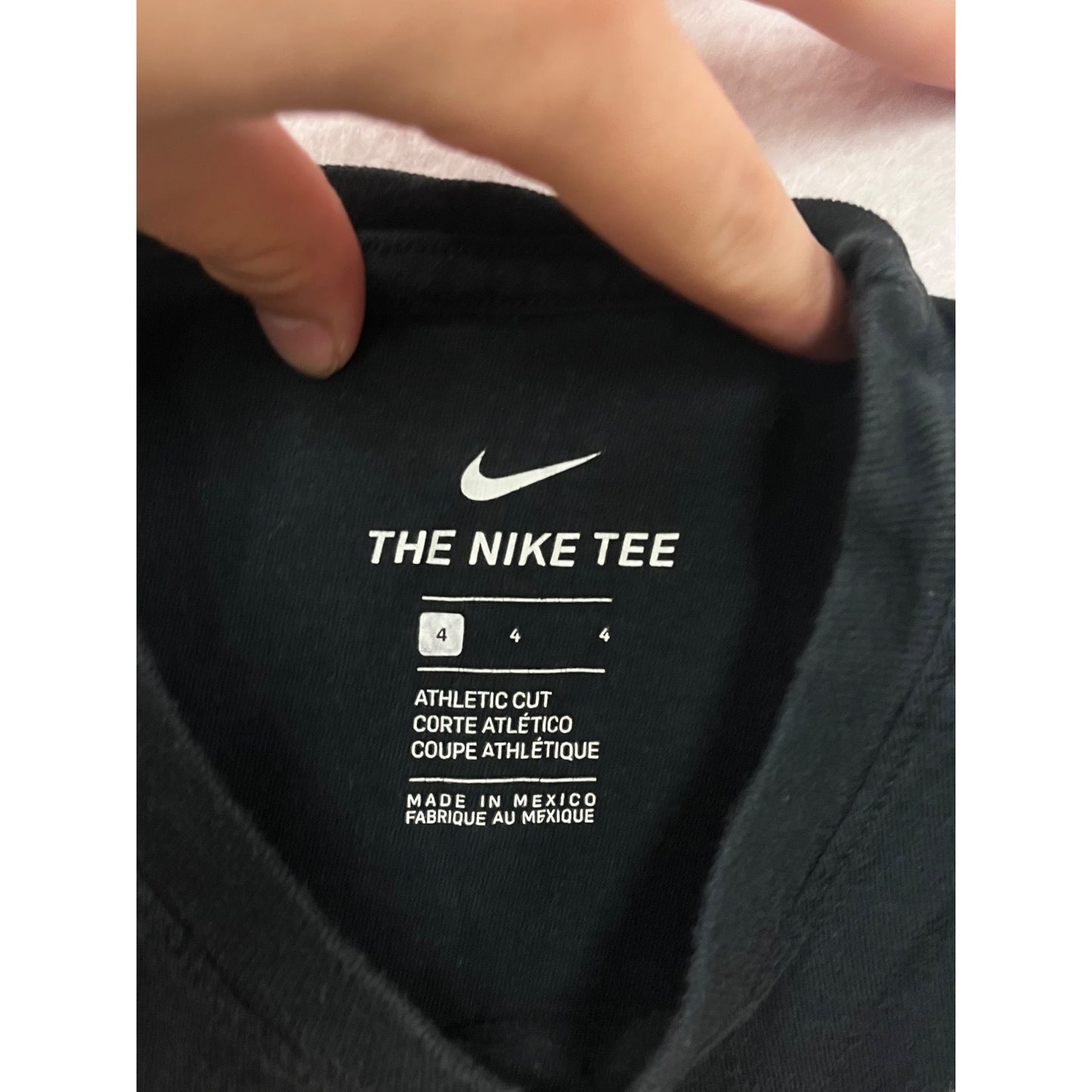 Nike Youth 4T Black T-Shirt #8426