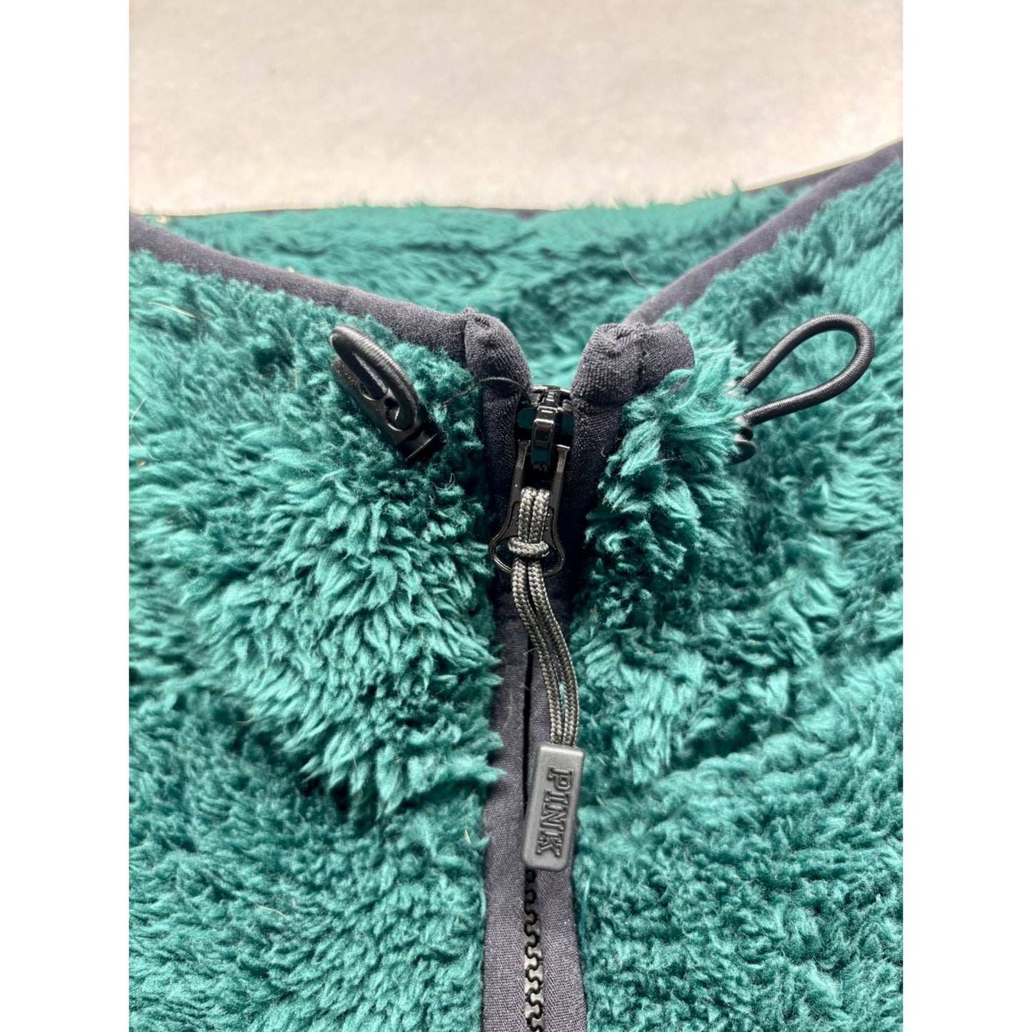 Victorias Secret, Pink Sherpa Quarter Zip