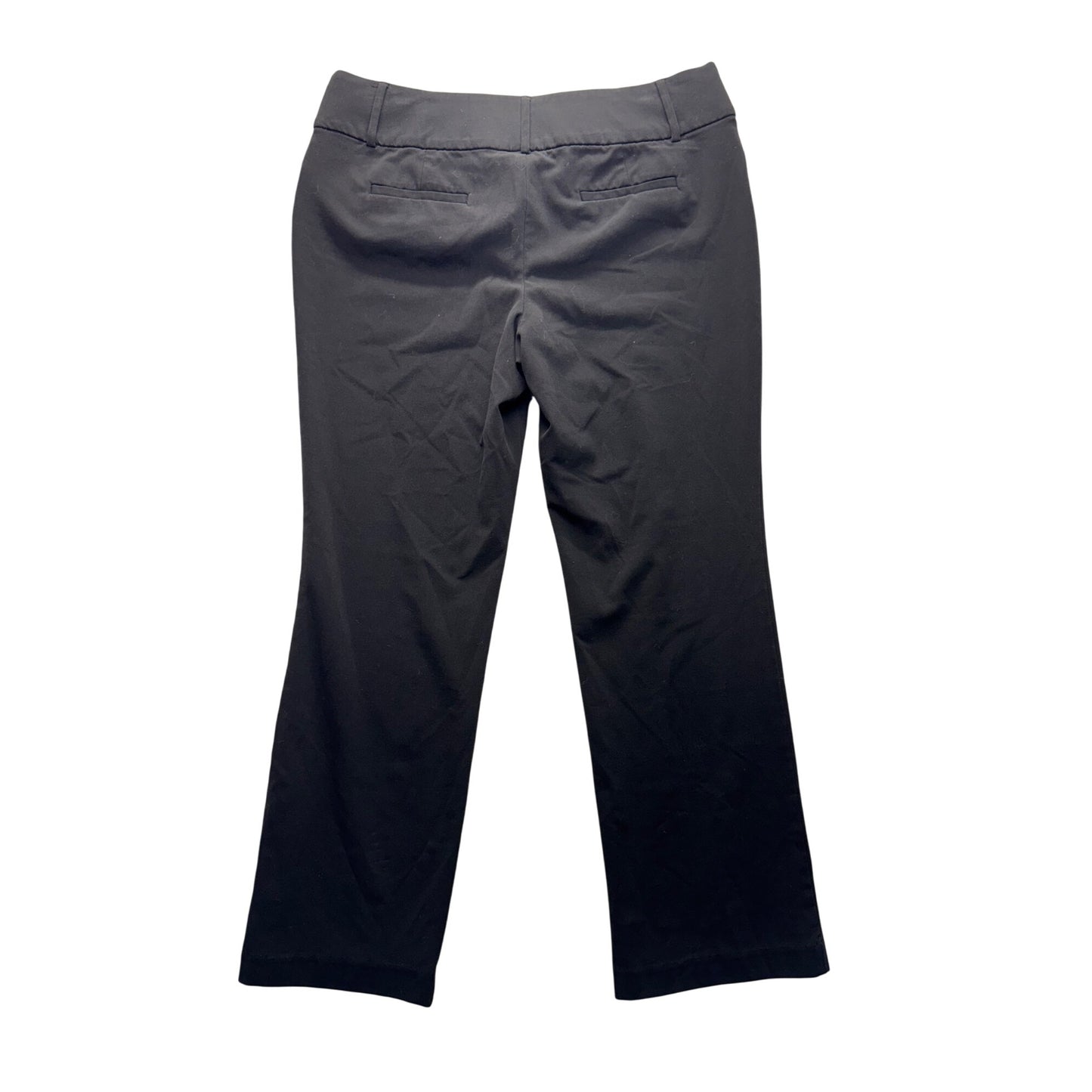 Apt. 9 Black Stretch Dress Pants Size 12 Short Polyester Blend 31" Inseam #181B