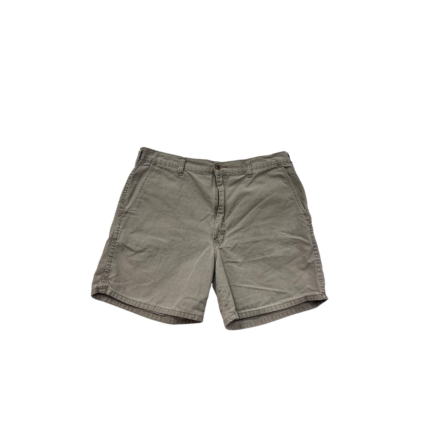 Mens Harbor One Khaki Casual Cotton Shorts Size 34 #6729