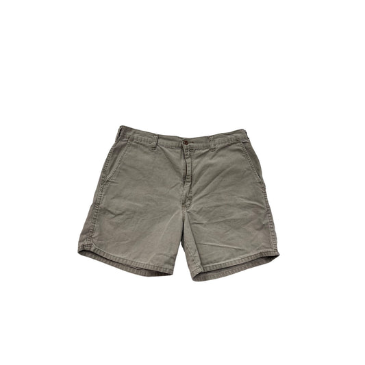 Mens Harbor One Khaki Casual Cotton Shorts Size 34 #6729