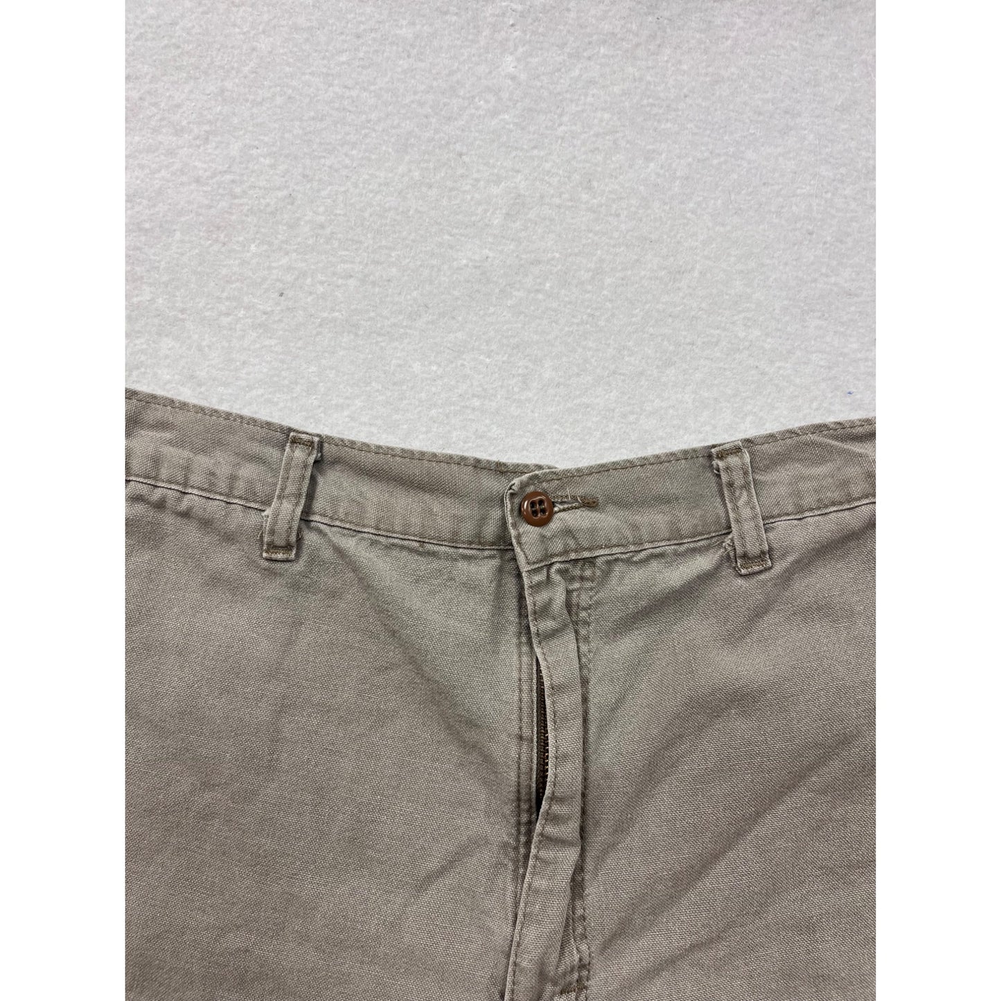 Mens Harbor One Khaki Casual Cotton Shorts Size 34 #6729