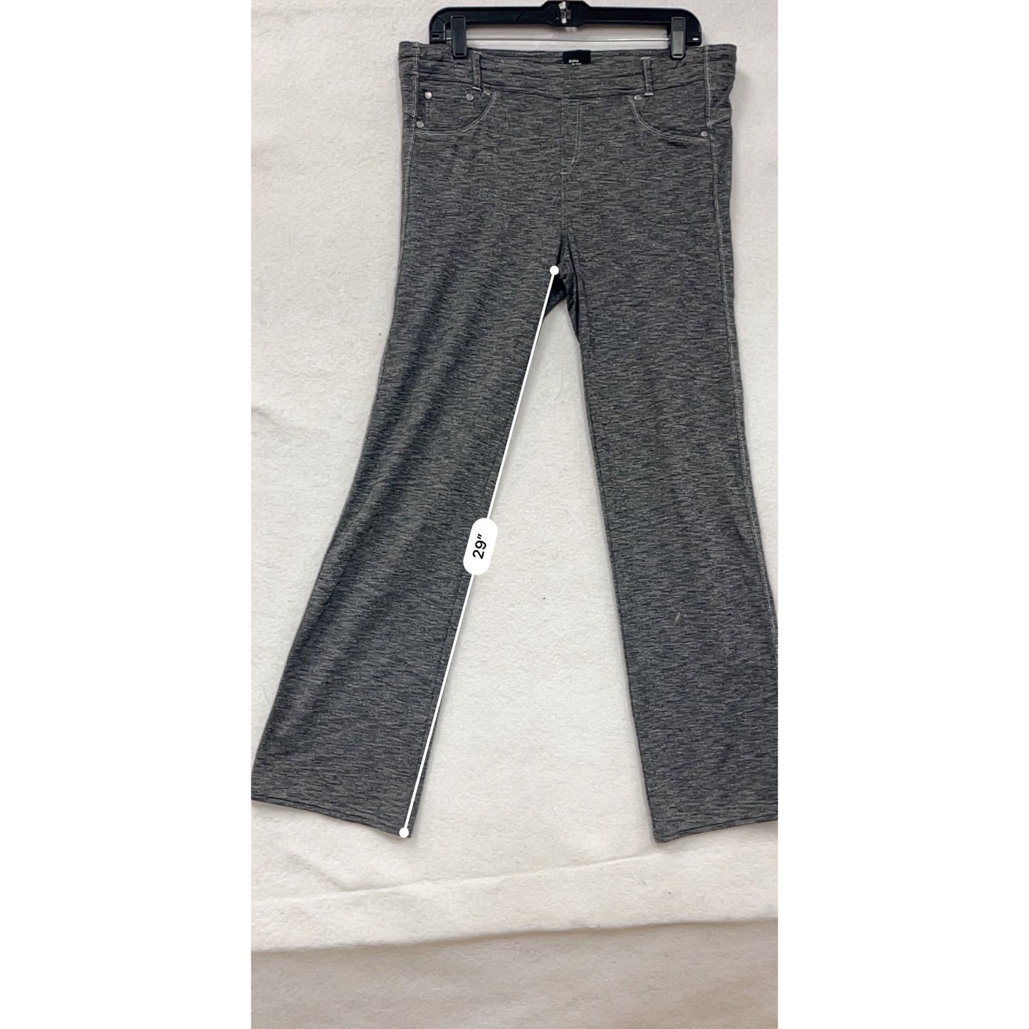 Kühl Womens Heathered Gray Pants Size 14 Short - Bootcut Fit #8148