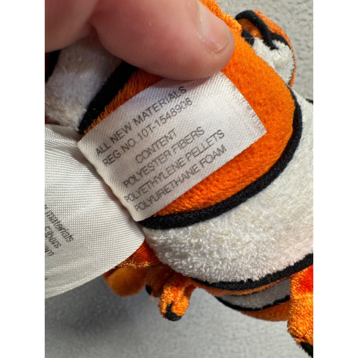 Disney Pixar Finding Nemo Clownfish Plush Soft Toy Collectible #52B
