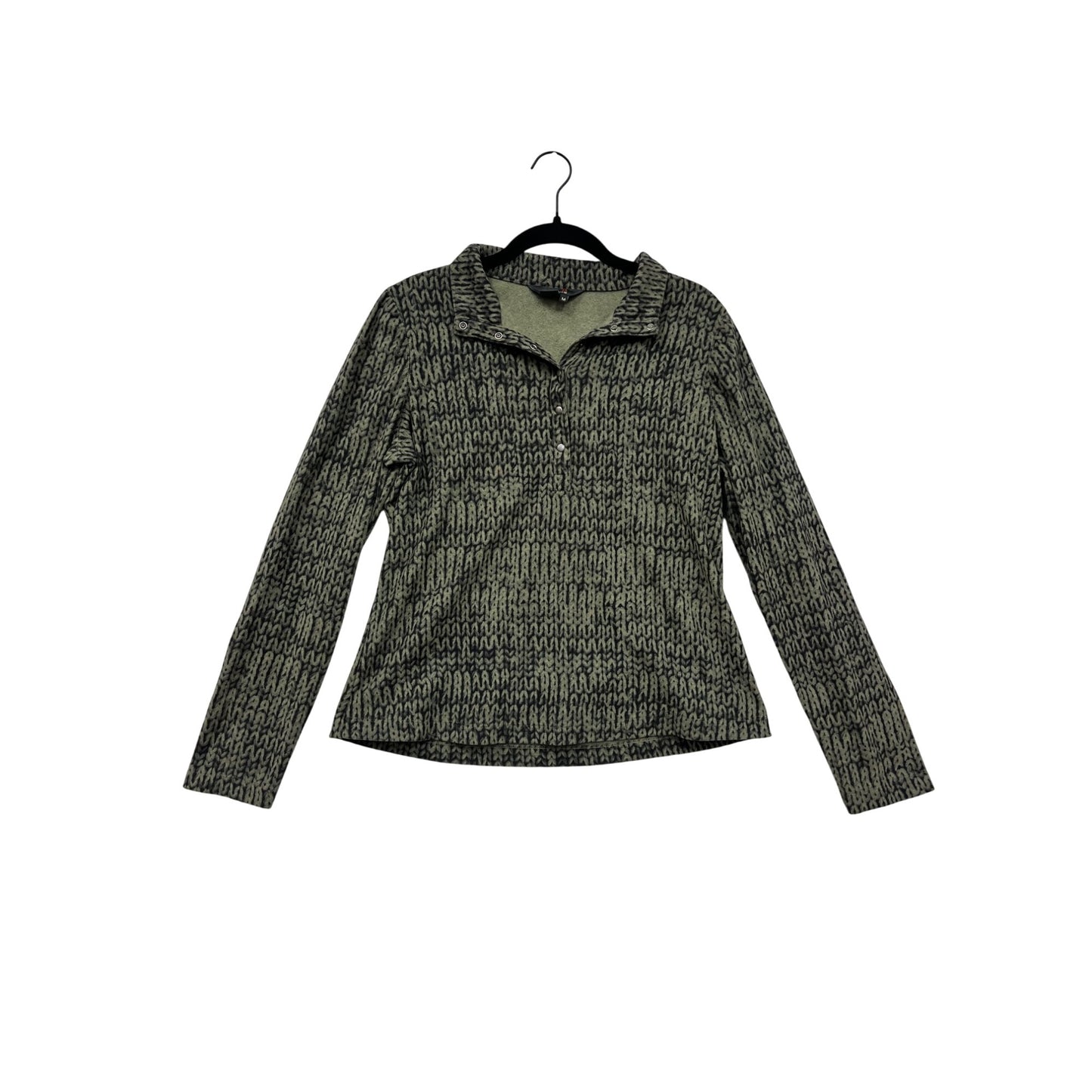 Royal Robbins Medium Snap Fleece Pullover Sweater #8945