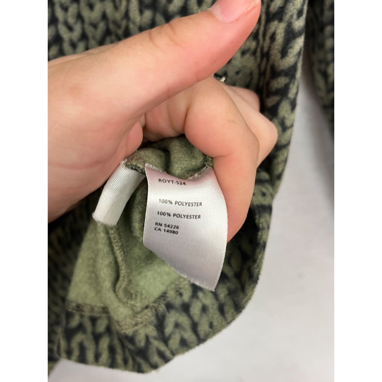 Royal Robbins Medium Snap Fleece Pullover Sweater #8945