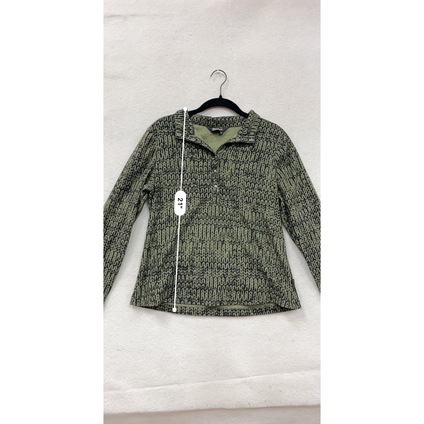 Royal Robbins Medium Snap Fleece Pullover Sweater #8945