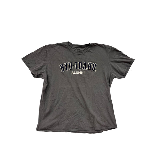 BYU-Idaho Alumni Gray Mens XL T-Shirt By MV Sport #6588