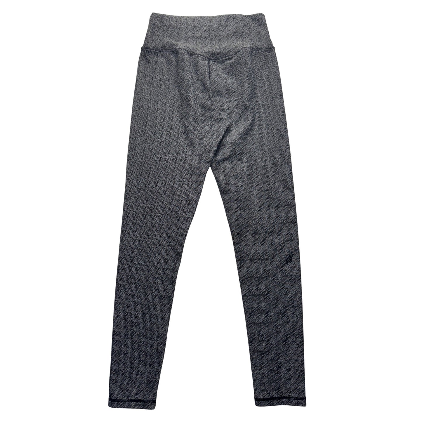 P'tula High-Waisted Heathered Gray Leggings Large Nylon/Spandex Blend #9916