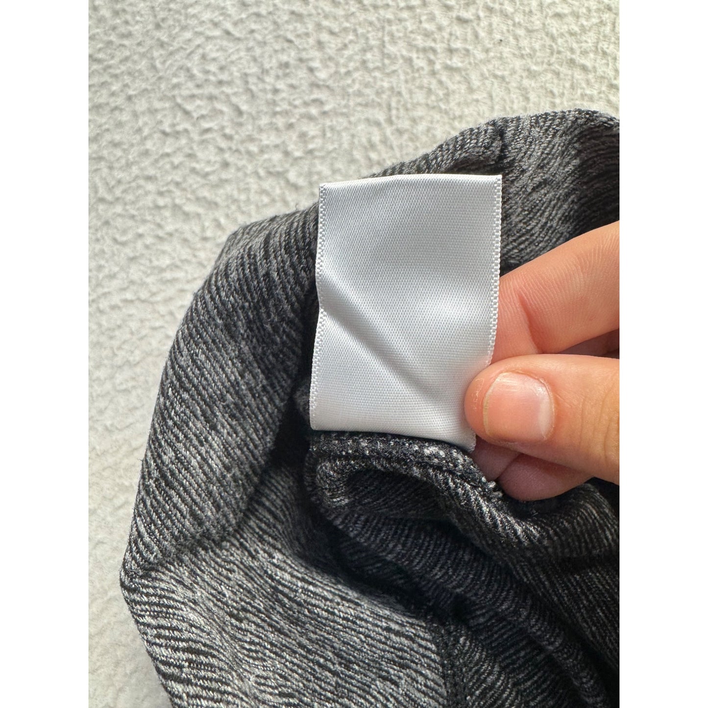 P'tula High-Waisted Heathered Gray Leggings Large Nylon/Spandex Blend #9916