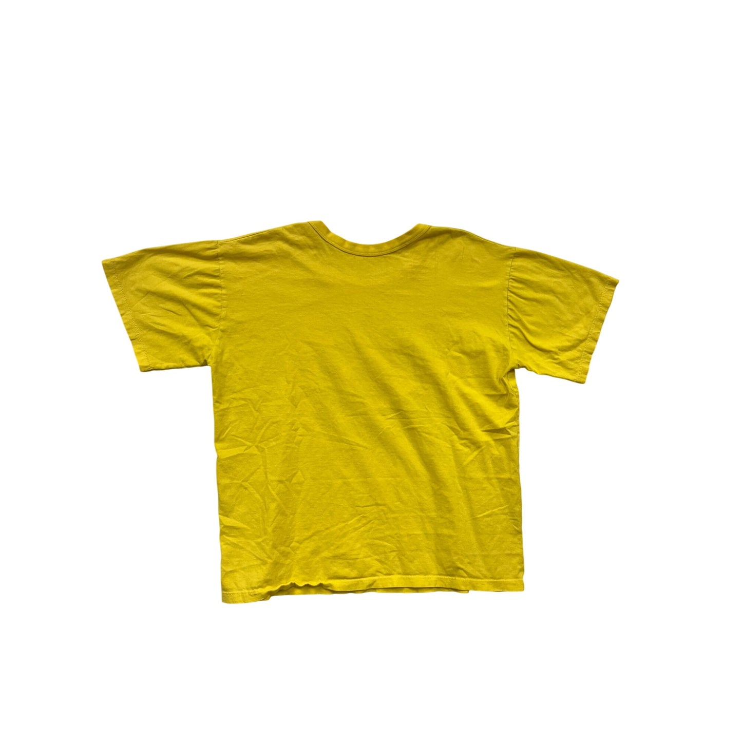 Brazil Flag Graphic T-Shirt Yellow Rio De Janeiro Tee #571A