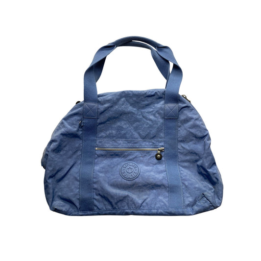 Kipling Blue Nylon Shoulder Tote Bag  #7177