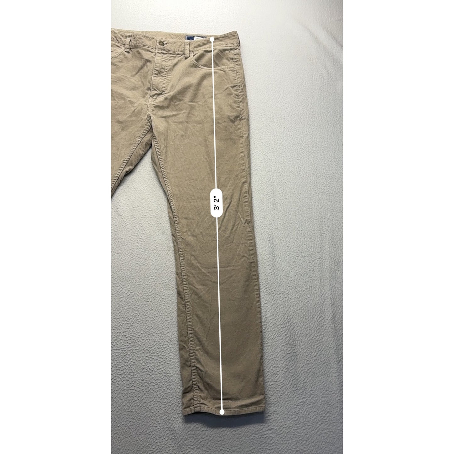 Vineyard Vines Mens 34x30 Khaki Corduroy Pants #7494