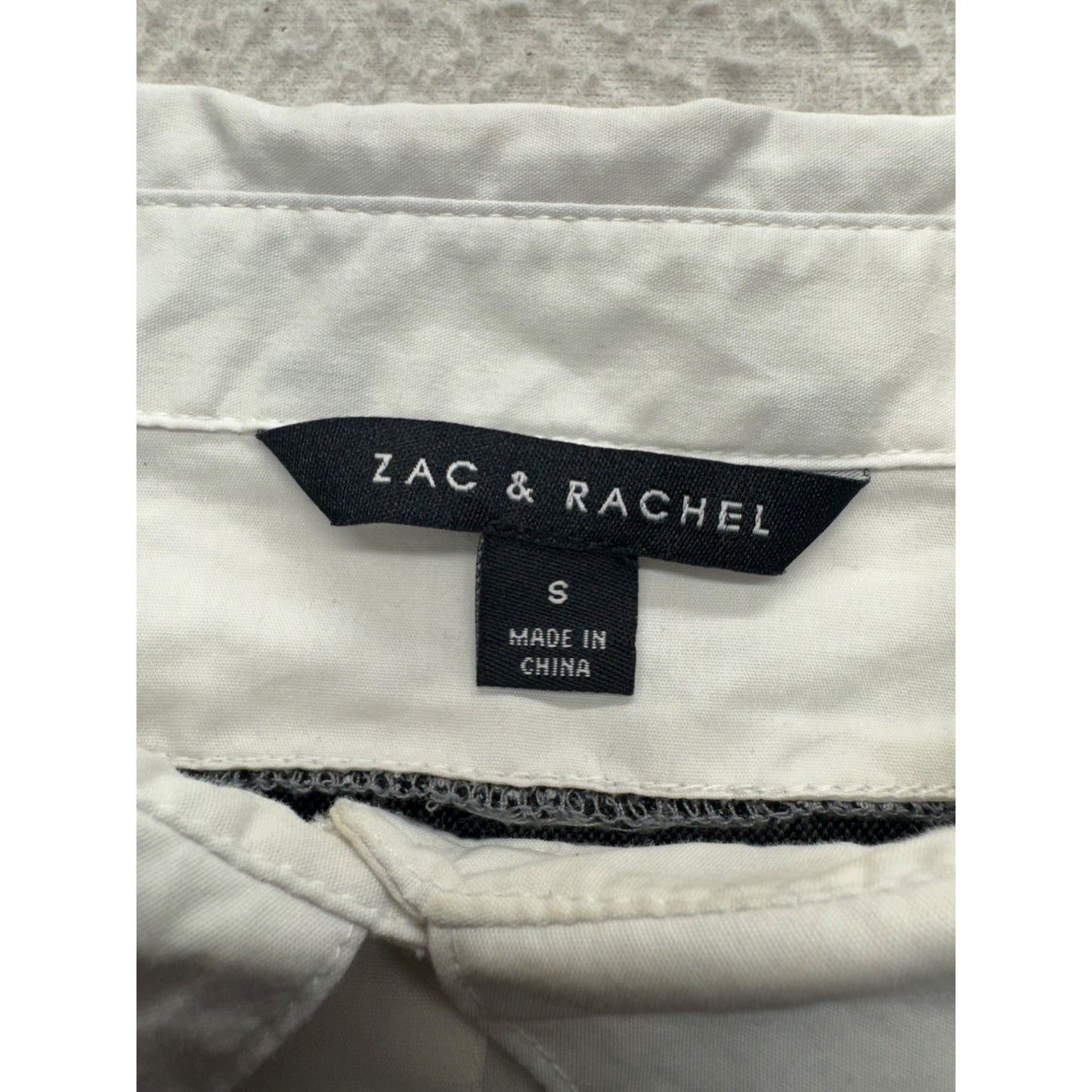 Aeropostale Striped Back Burgundy Long Sleeve Sweater Small #9941